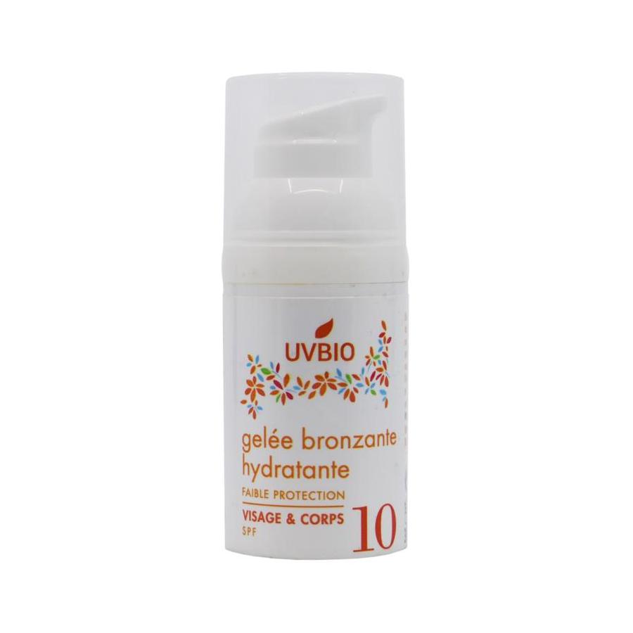 Moisturizing tanning gel bio SPF10