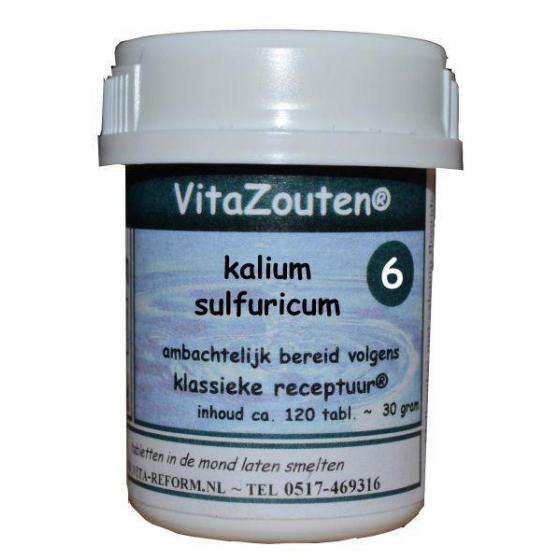 Kalium sulfuricum VitaZout nr. 06