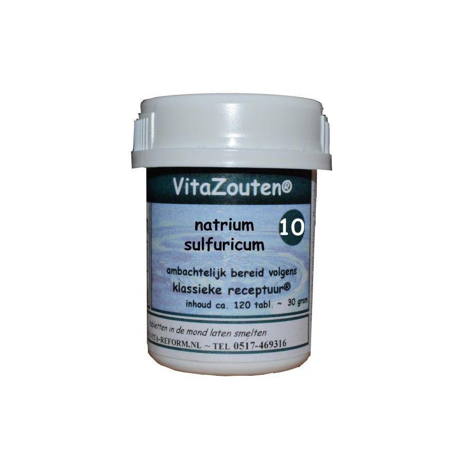 Natrium sulfuricum VitaZout nr. 10
