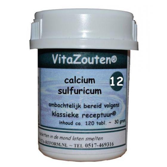 Calcium sulfuricum VitaZout nr. 12