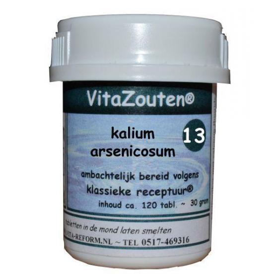 Kalium arsenicosum VitaZout nr. 13