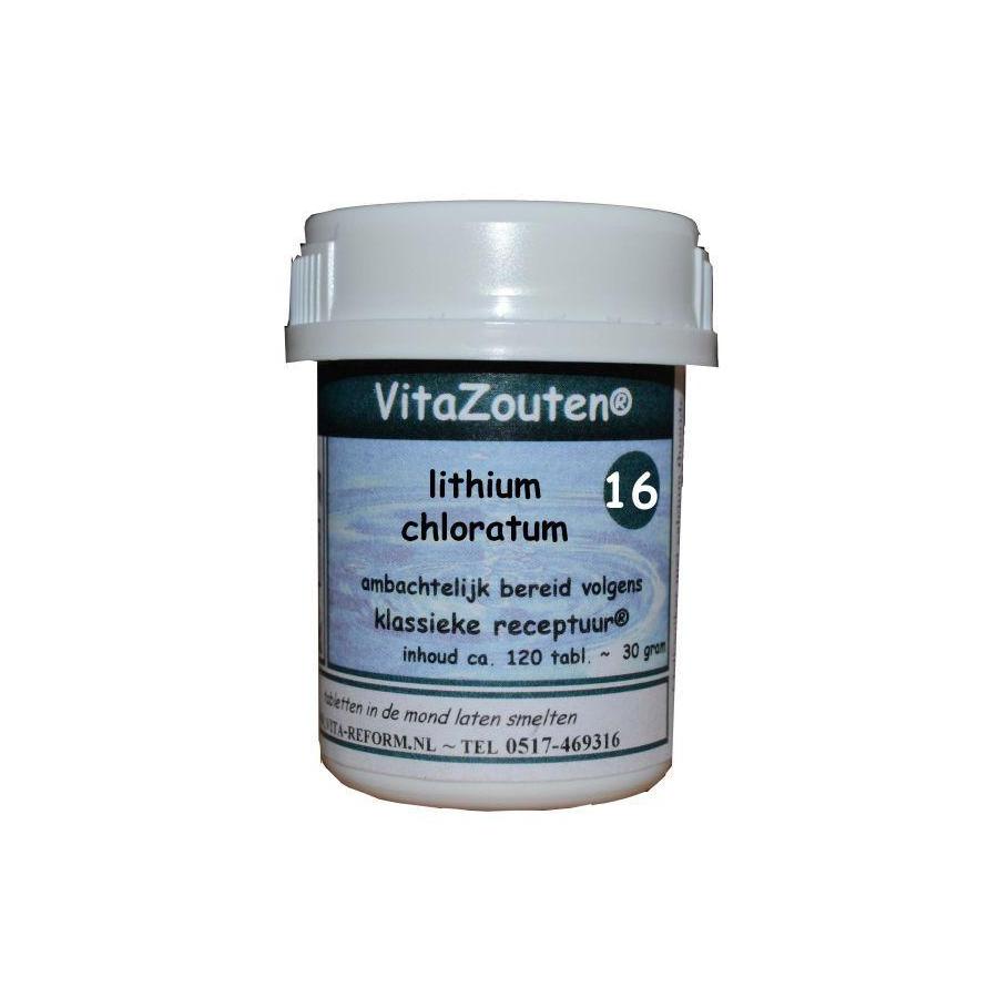 Lithium chloratum VitaZout nr. 16
