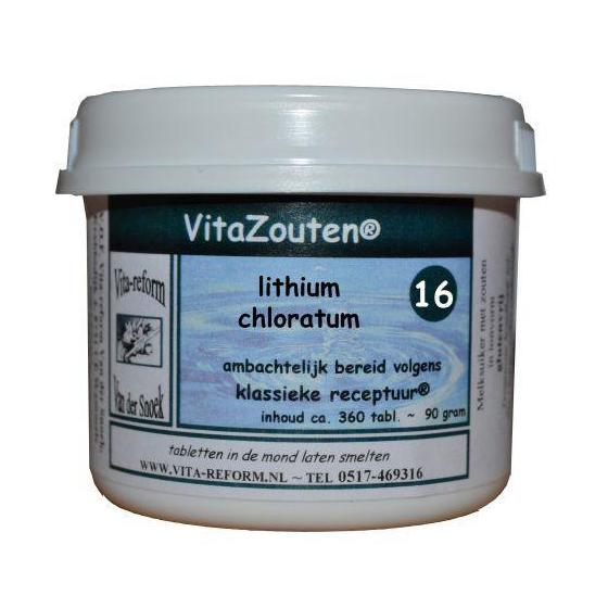 Lithium chloratum VitaZout nr. 16