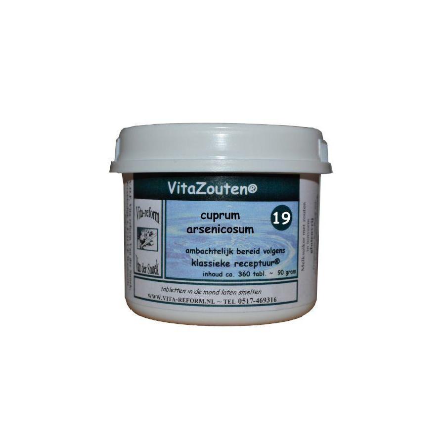 Cuprum arsenicosum VitaZout nr. 19