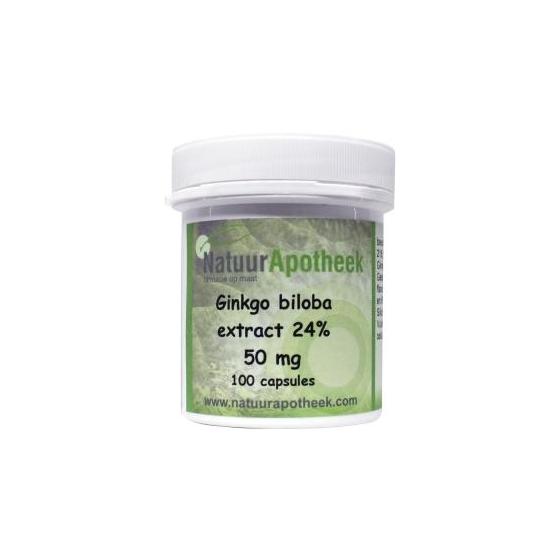 Ginkgo biloba 24% 50mg