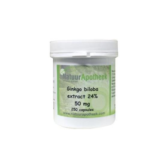 Ginkgo biloba 24% 50mg