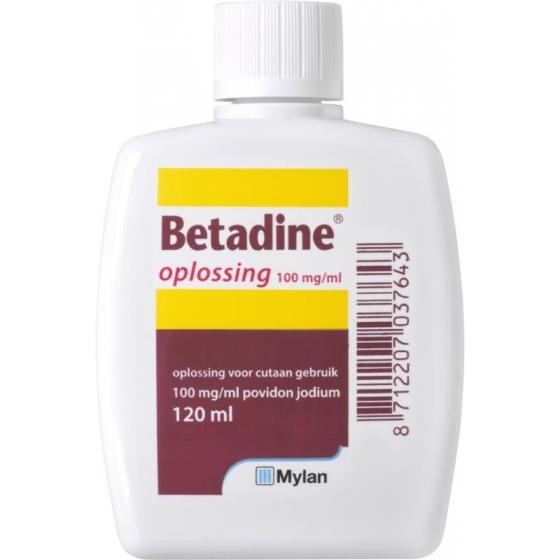 Jodium oplossing 100 mg/ml