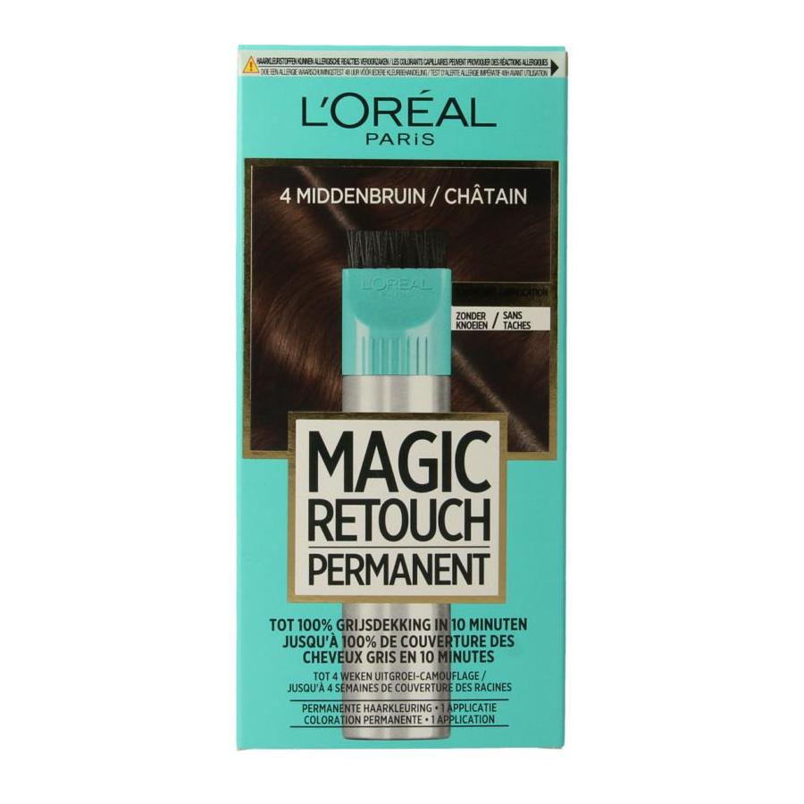 Permanente haarkleuring nr 4 middenbruin