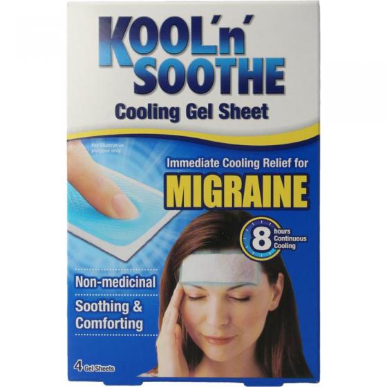 Migraine gelstrips