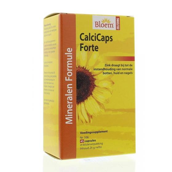 Calcicaps forte huid/bot/nagels