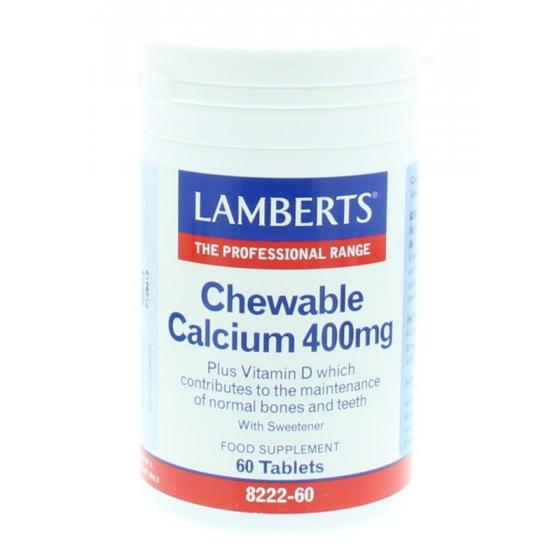 Calcium 400mg kauwtabletten + Vit. D en Fos