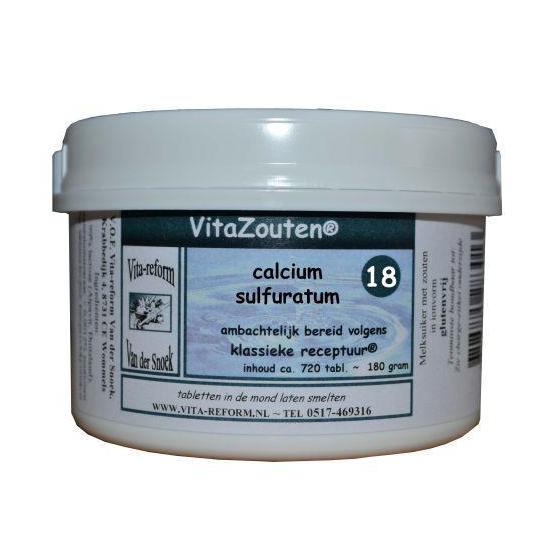 Calcium sulfuratum VitaZout nr. 18
