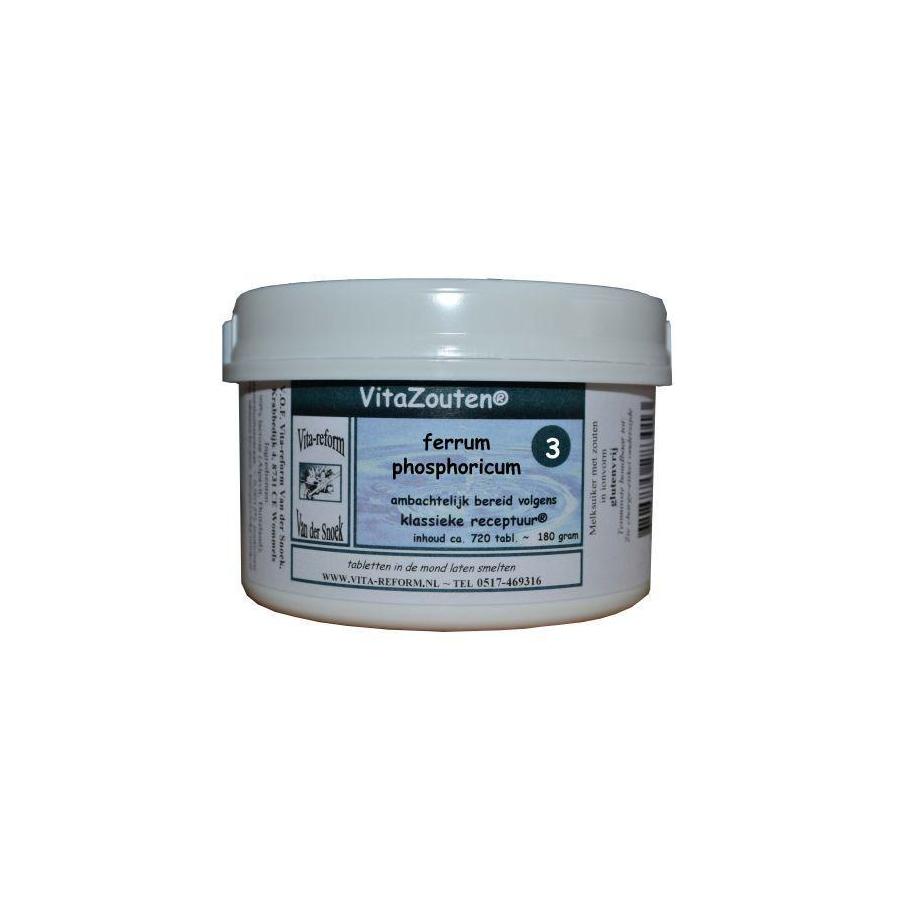 Ferrum phosphoricum VitaZout nr. 03