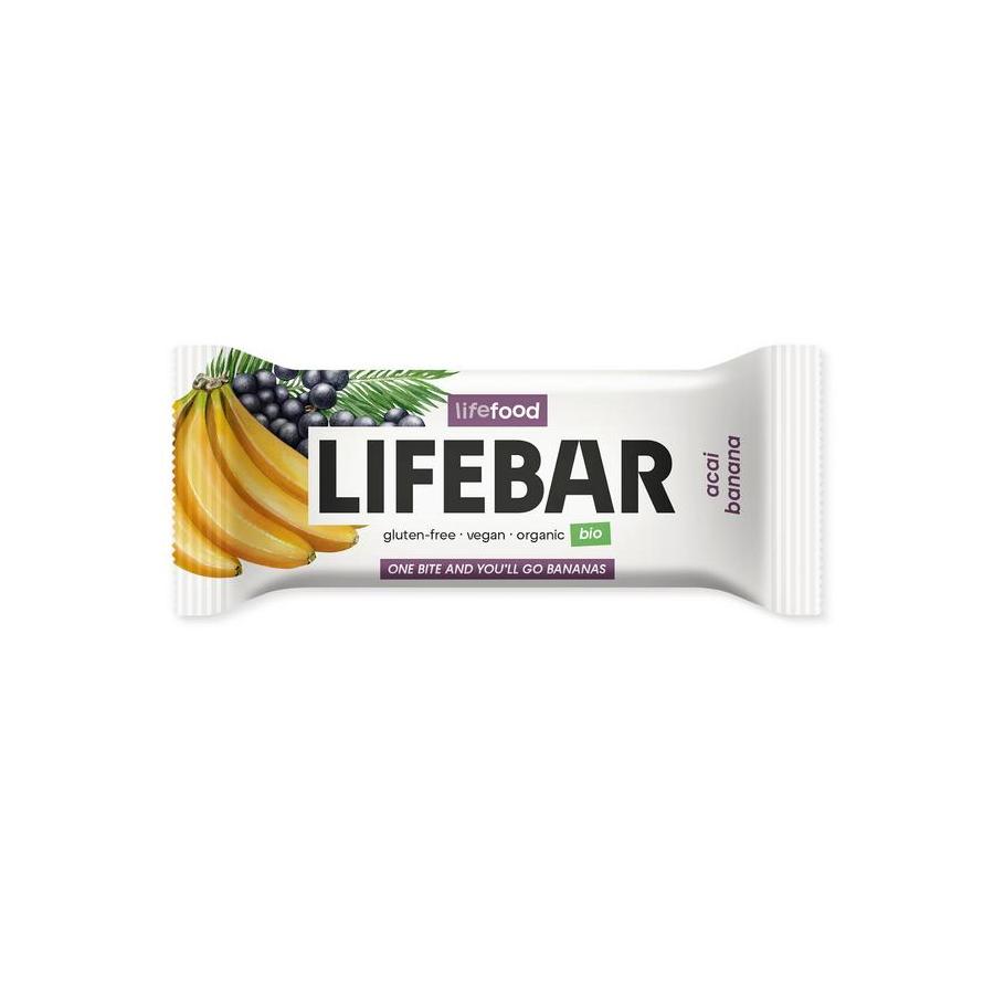Lifebar acai banana bio raw