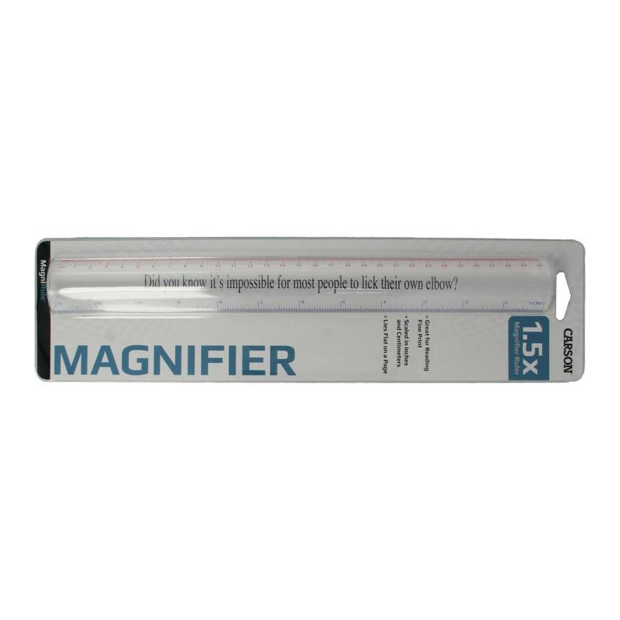 Vergrootglas leeslineaal 31cm