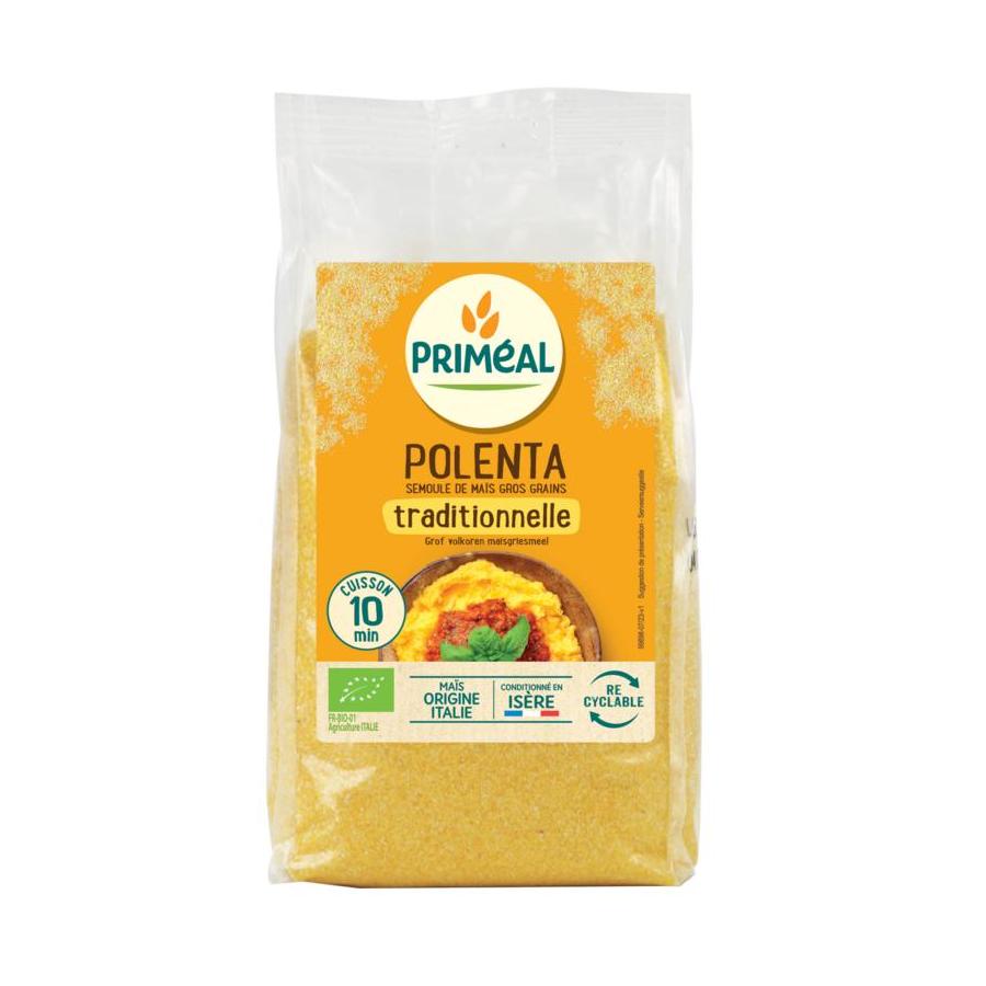 Polenta - maismeel met grote korrels bio