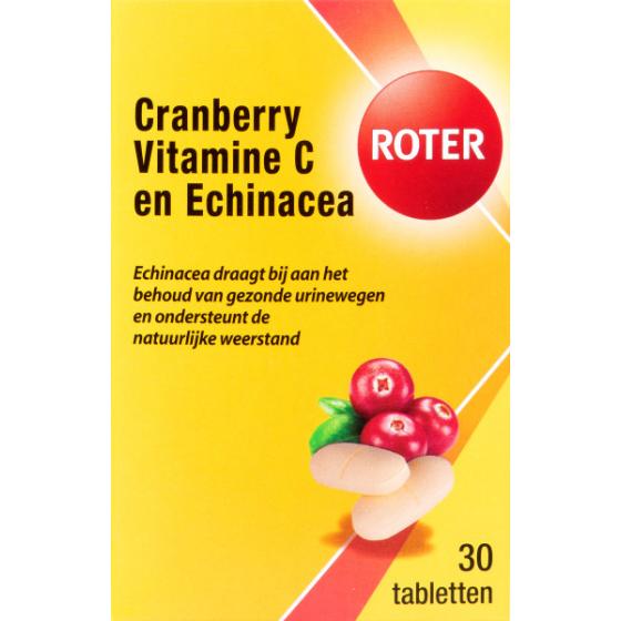 Cranberry vitamine C & echinacea