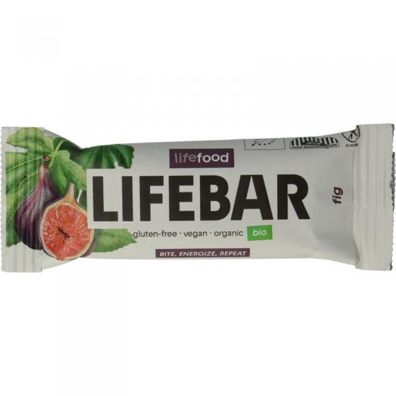 Lifebar energiereep vijg raw en bio