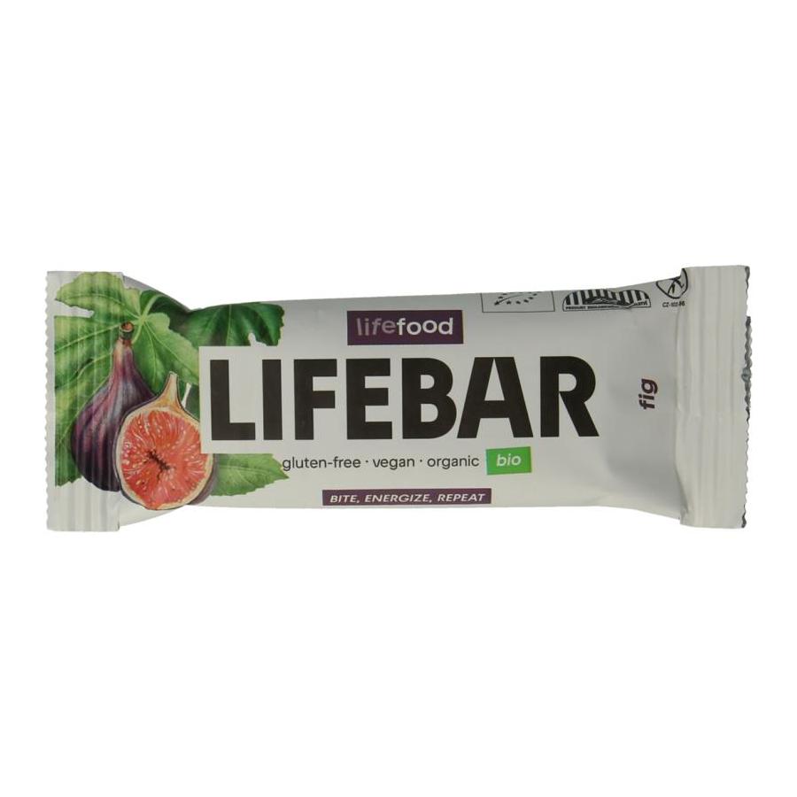 Lifebar energiereep vijg raw en bio