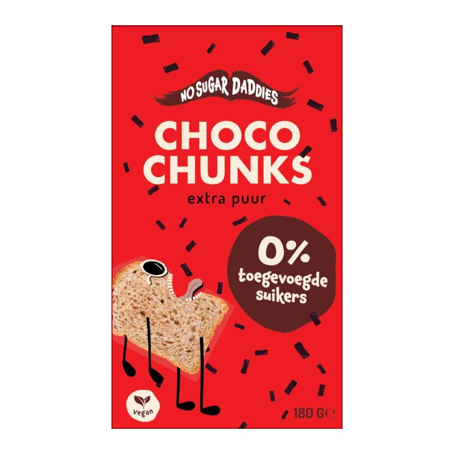 Choco chunks extra puur bio