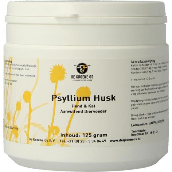 Psyllium husk hond kat