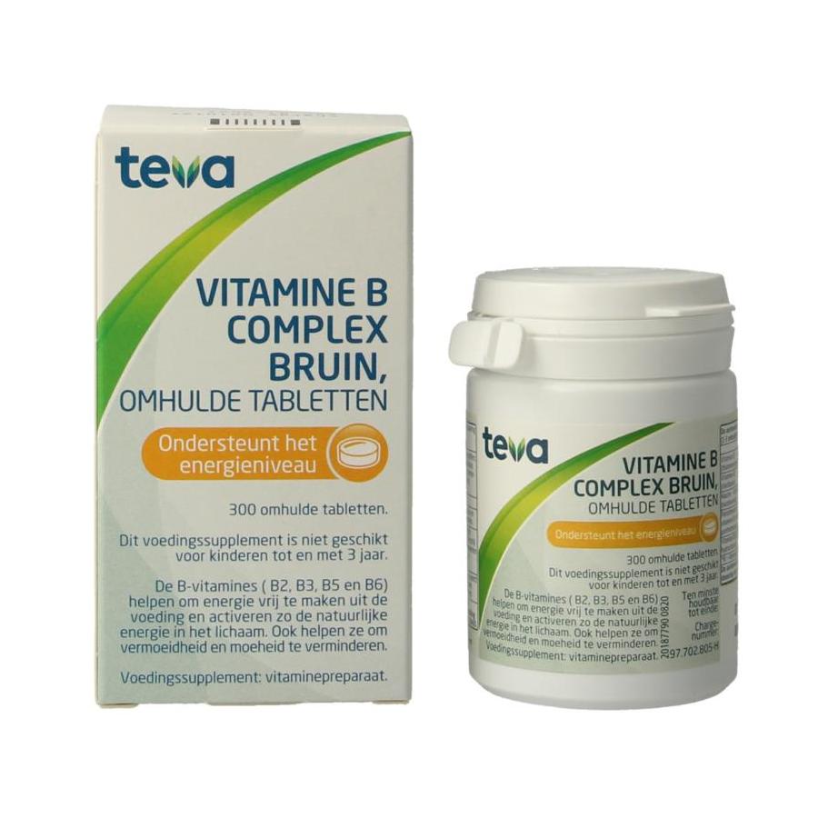 Vitamine B complex bruin los