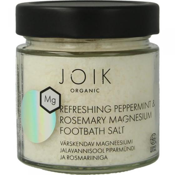 Organic foot bath refreshing