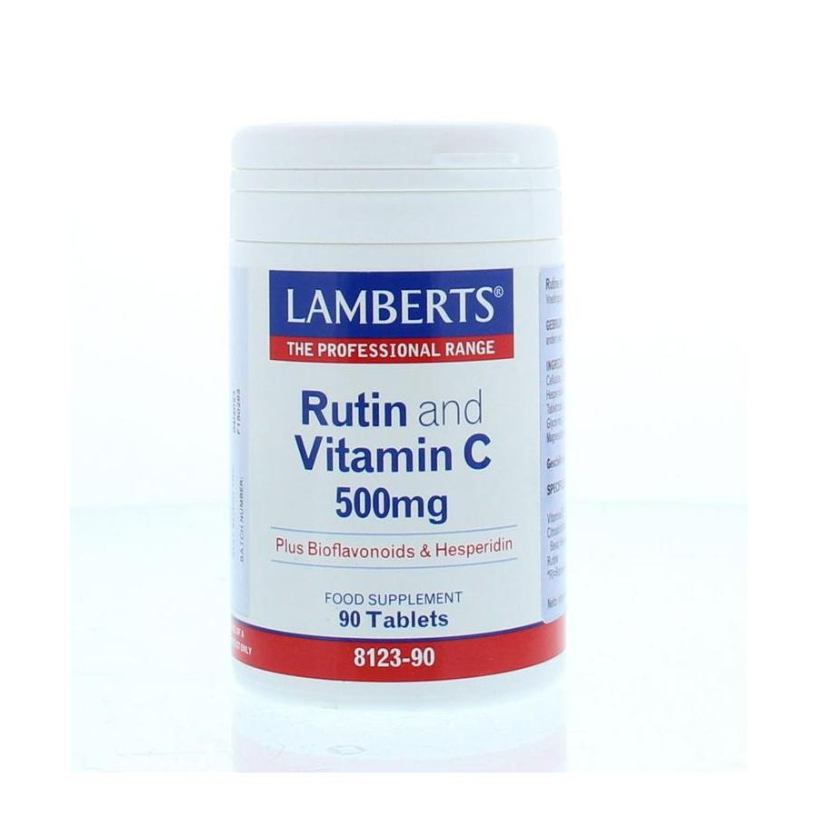 Vitamine C 500mg rutine & bioflavonoiden