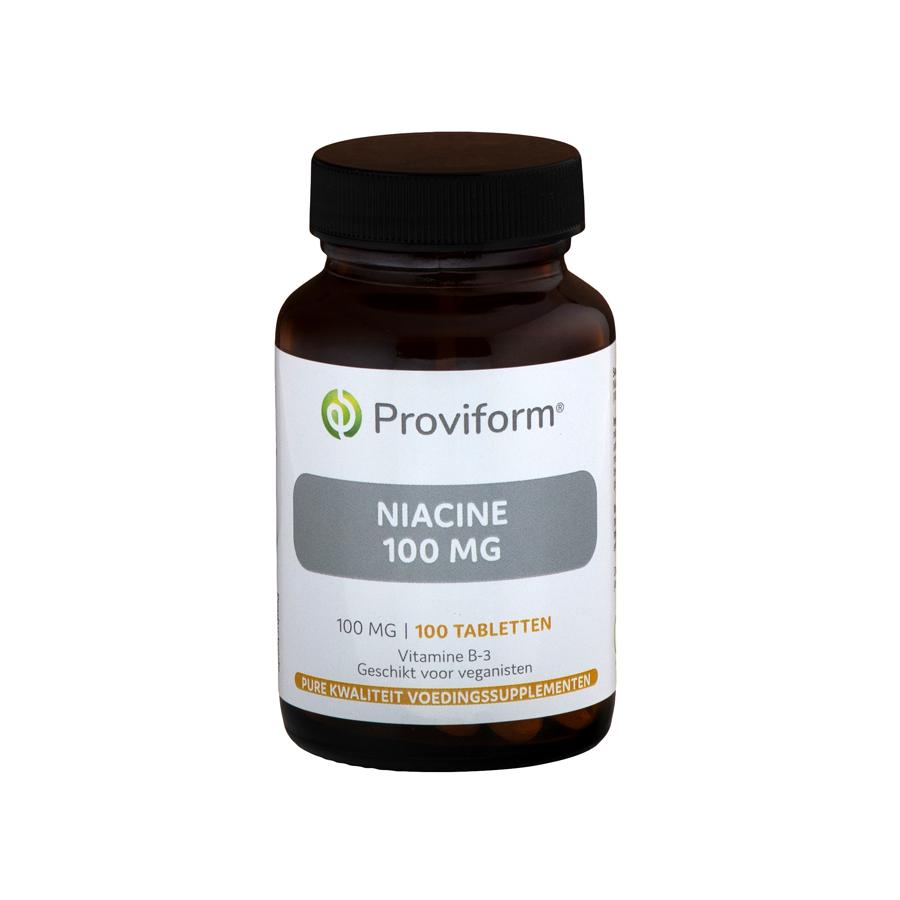 Vitamine B3 niacine 100 mg