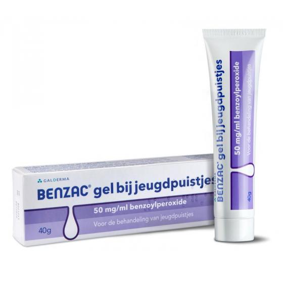 Gel 50mg/ml benzoylperoxide