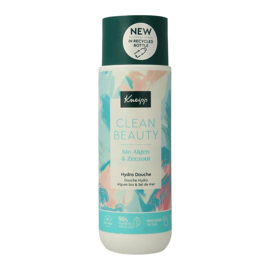 Clean beauty shower algen zeezout