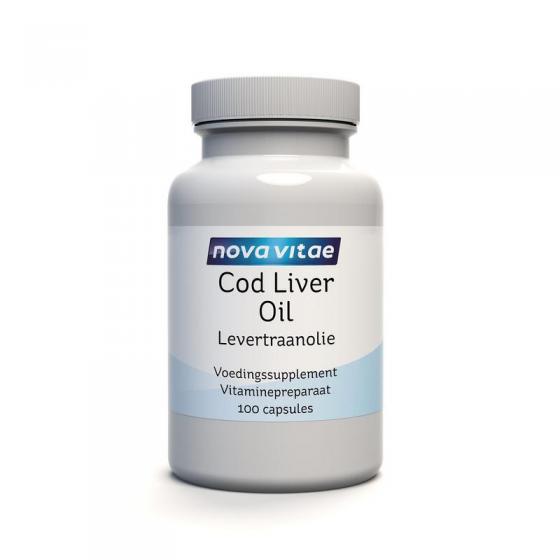 Levertraanolie capsules