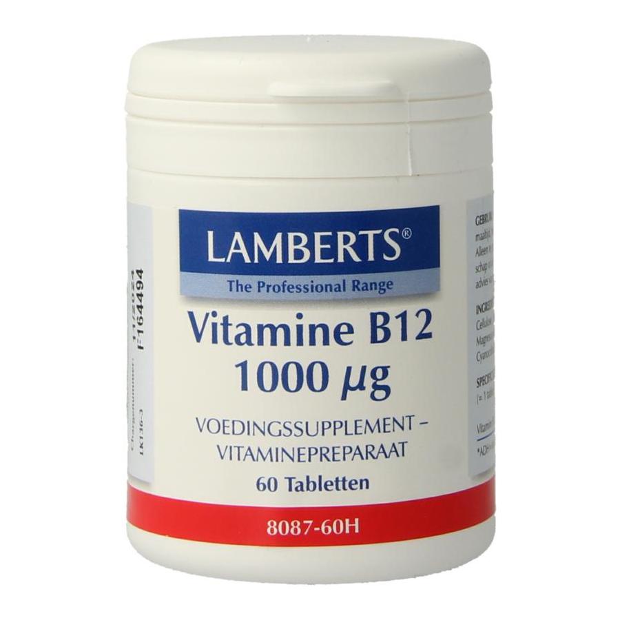 Vitamine B12 1000mcg (cyanocobalamine)