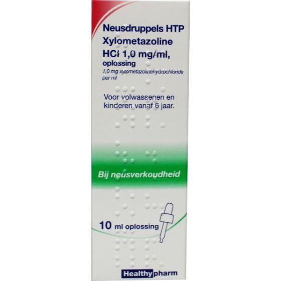 Neusdruppels HTP Xylometazoline HCl 1mg/ml