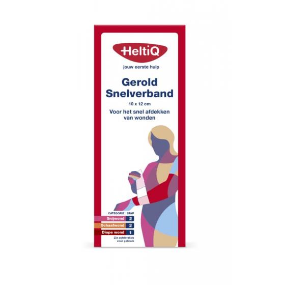 Snelverband gerold nr. 3 10 x 12 cm