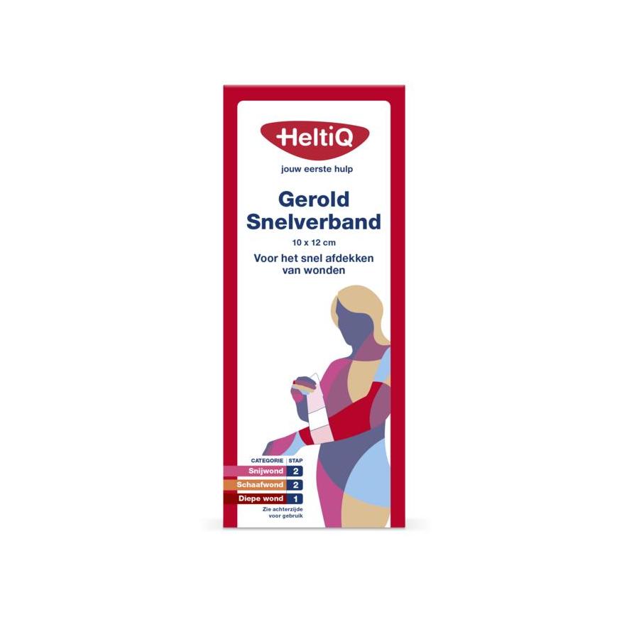 Snelverband gerold nr. 3 10 x 12 cm