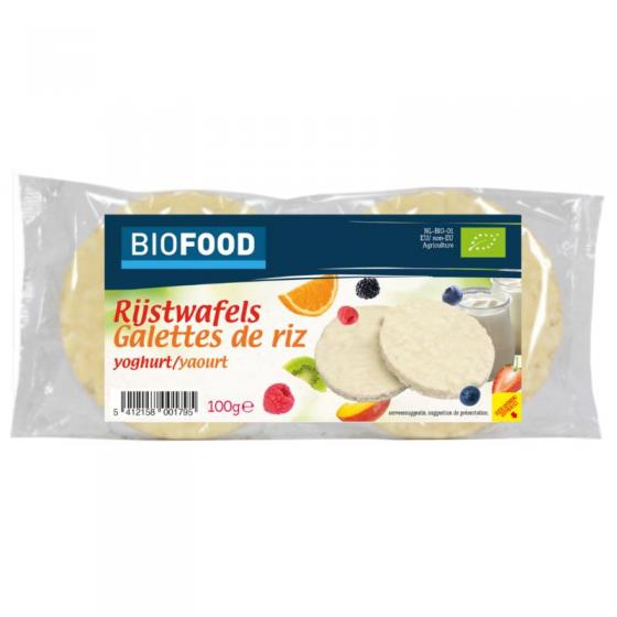 Rijstwafels yoghurt bio