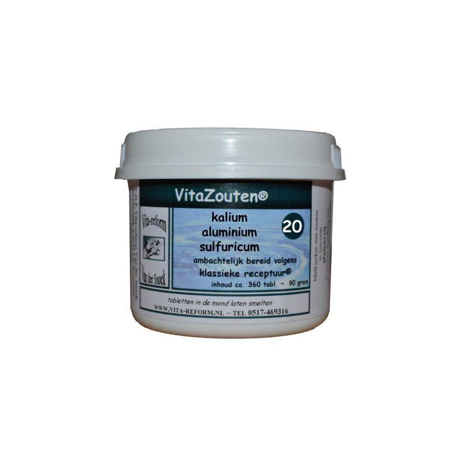 Kalium aluminium sulfuricum VitaZout nr. 20