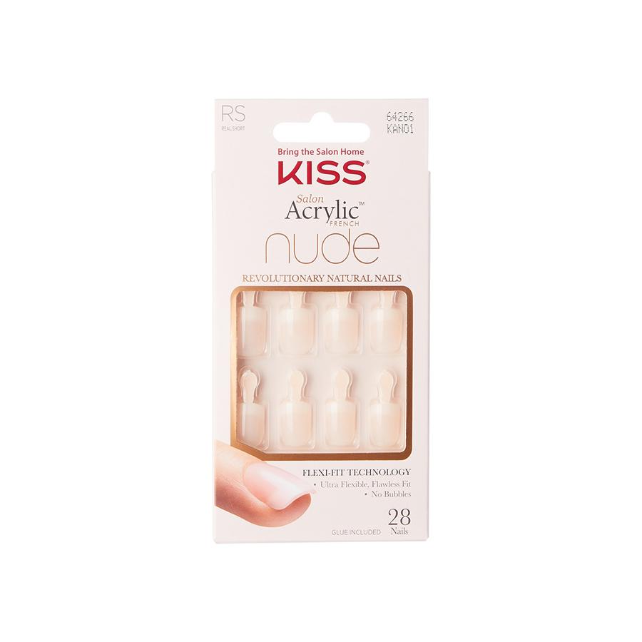 French nude acrylic nails breathtaking