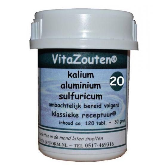 Kalium aluminium sulfuricum VitaZout nr. 20