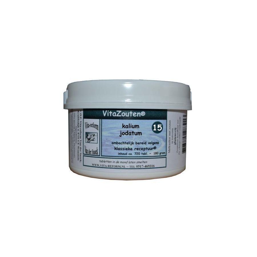 Kalium jodatum VitaZout nr. 15