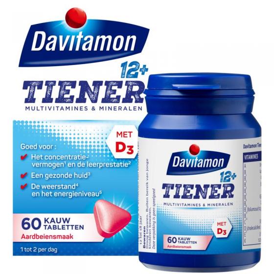 Tiener boost 12+ aardbei