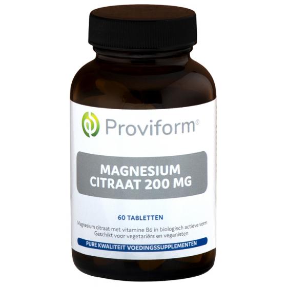 Magnesium citraat 200 mg & B6