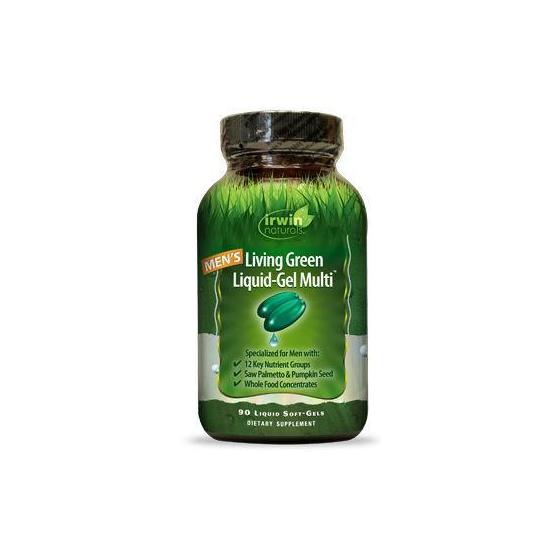 Living green liquid gel multi for men