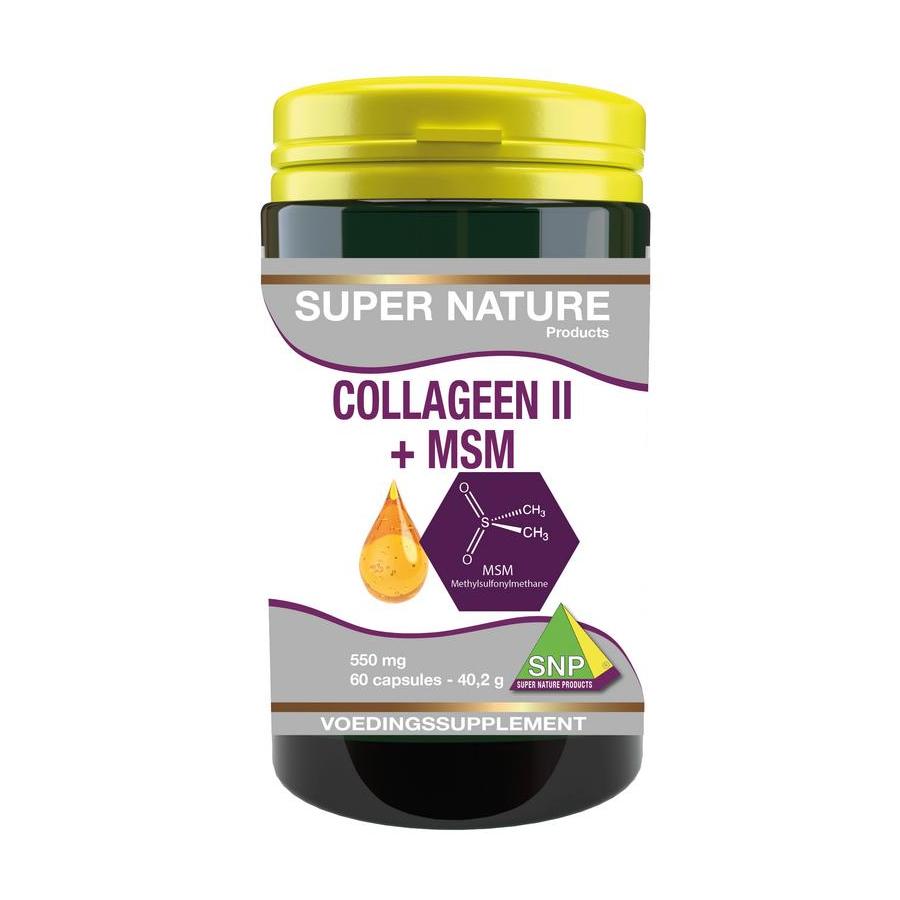 Collageen II + MSM