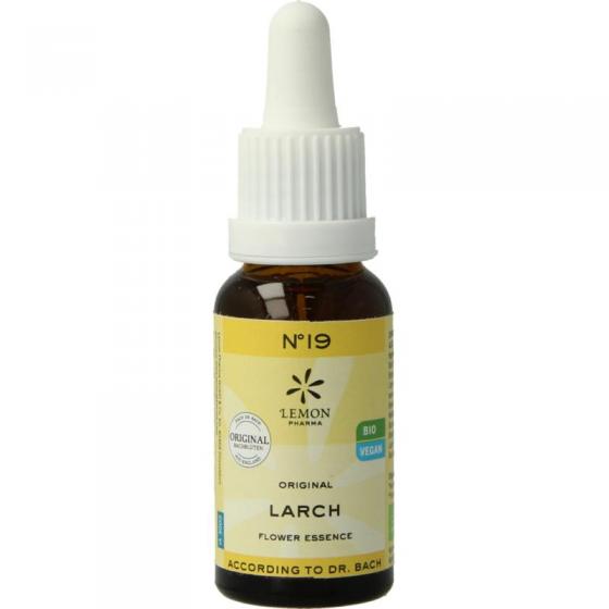 Bach bloesemremedies larch bio