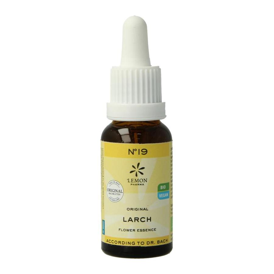 Bach bloesemremedies larch bio