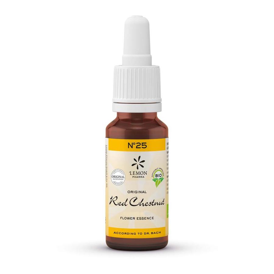 Bach bloesemremedies red chestnut bio
