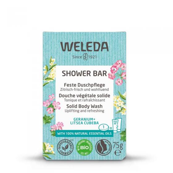 Shower bar geranium + litsea cubeba