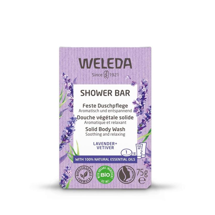 Shower bar lavender + vetiver